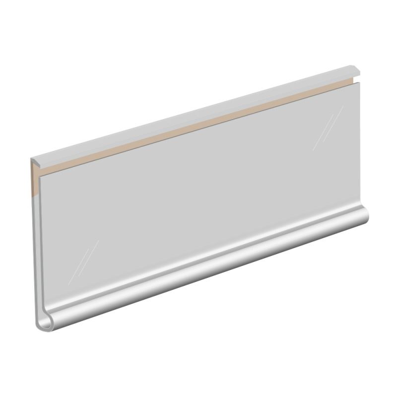 Durable Scannerschienen SCANFIX Transparent - 25 Stück, 1000x30 Mm, Inkl. Etiketten