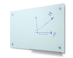 Glas Magnettafeln für die Wand