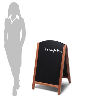 Natura Fast-Switch Kreidetafel Schild - 55x85 cm