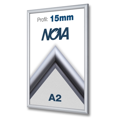 Nova Klapprahmen mit 15mm Profil - DIN A2