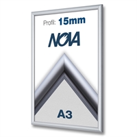Nova Klapprahmen mit 15mm Profil - DIN A3