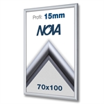 Nova Klapprahmen mit 15mm Profil - DIN B1 - 70x100 cm