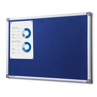 Filz Pinnwand Blau - 60x45 cm