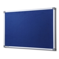 Filz Pinnwand Blau - 120x90 cm