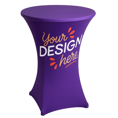 Husse für Stehtisch Ø80 cm - Inkl. Druck