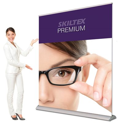 PREMIUM Roll Up Banner - inkl. Druck - 150 x 200 cm