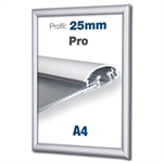 Pro Klapprahmen mit 25mm-Profil - DIN A4