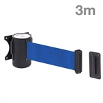 WallMaster 300 - Wandgurtkassette - Blau Gurtband