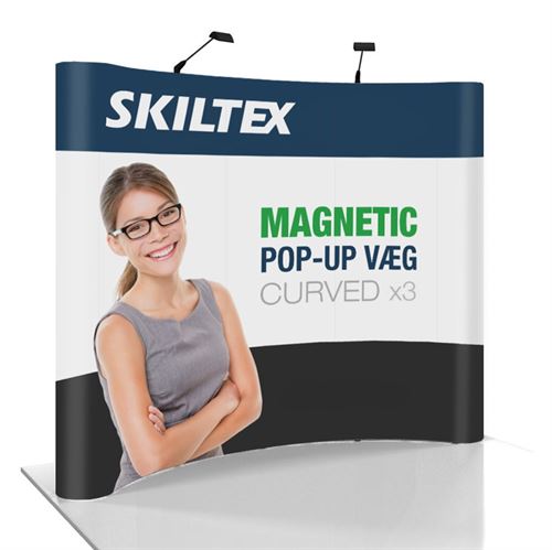 Pop-Up Wall Magnetisch x3 - Inkl. Druck