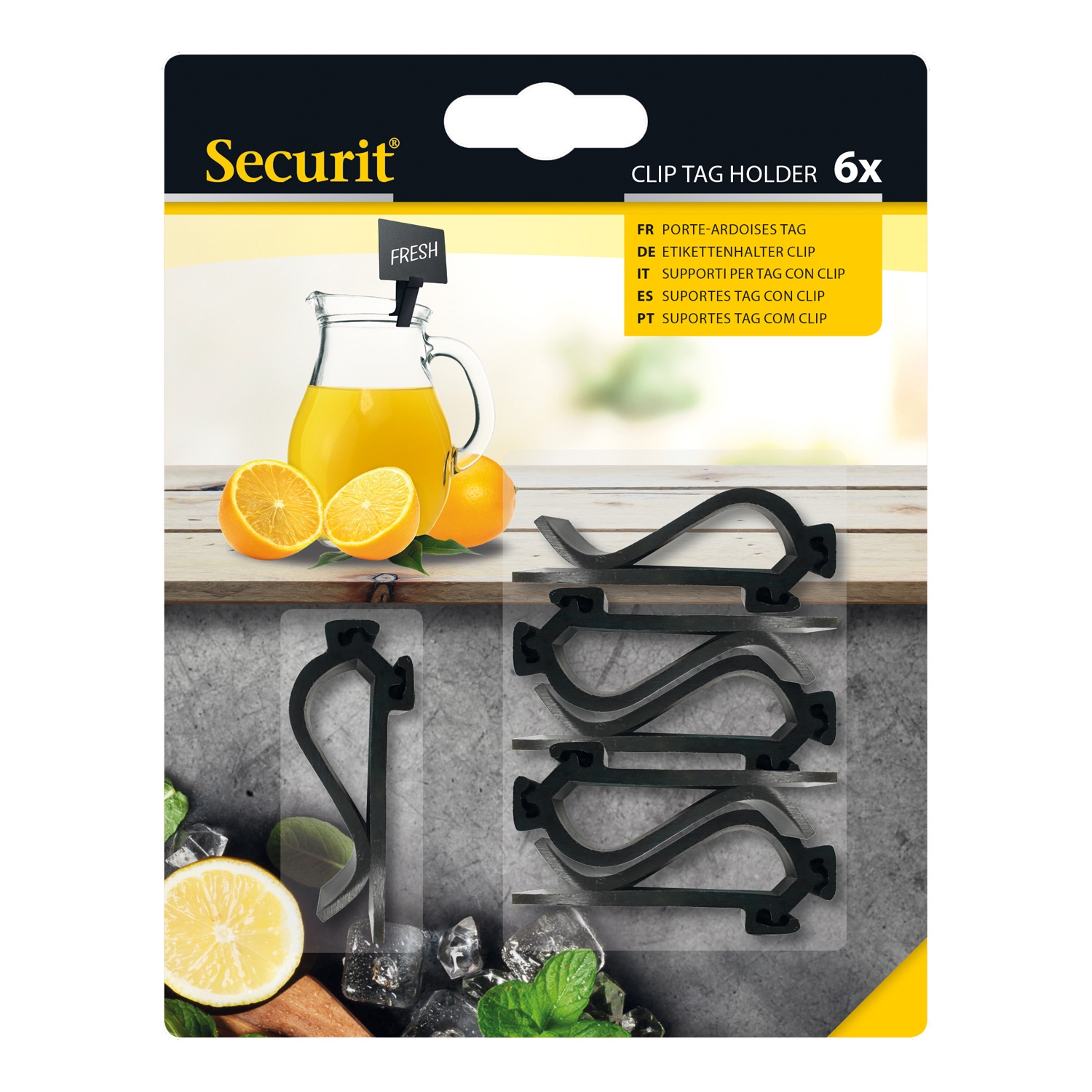 Cliphalter für Mini Kreidetafel Tags | Skiltex.de