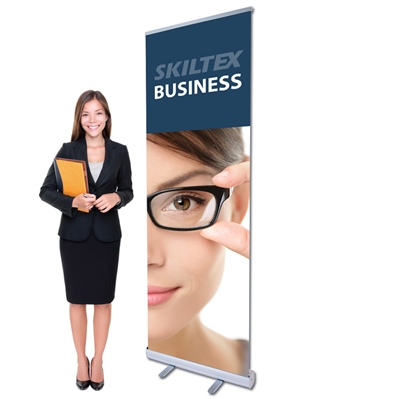 BUSINESS Roll Up Banner inkl. Druck - 60 x 200 cm