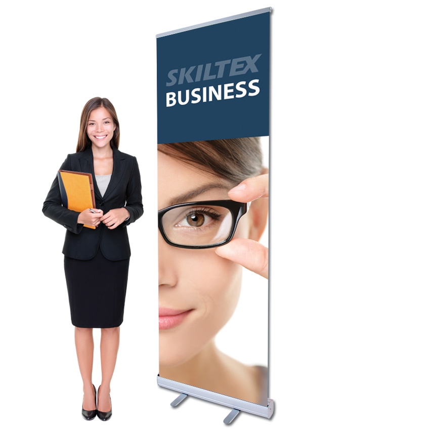 BUSINESS Roll Up Banner inkl. Druck - 60 x 200 cm