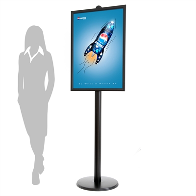 Schwarz ProStand 101 – Plakatständer - A1