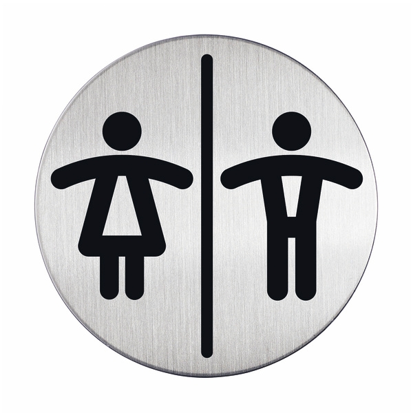 Damen Und Herren Toilettenschild Edelstahl Skiltex De