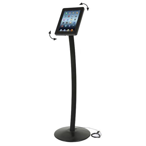 Universal Curved Stativ für Tablet – Schwarz