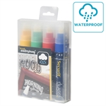 Wasserfeste Kreidestifte 7-15 mm – 4x Farben