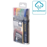 Wasserfeste Kreidemarker 2-6 mm – 4x Farben