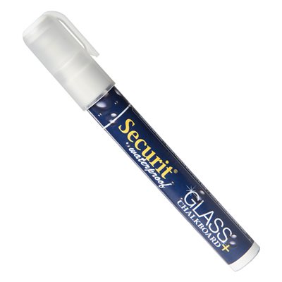 Kreidemarker Wasserfest 2-6mm - WEISS