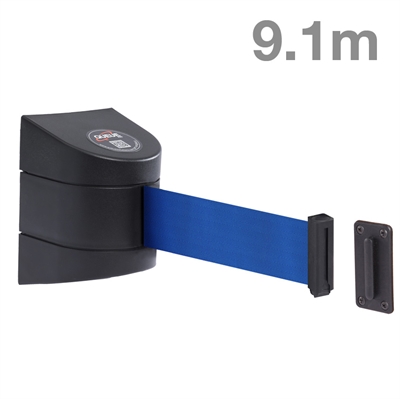 WallPro Wandkassette - 910 cm - Blau Gurtband
