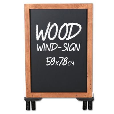 Oberteil für Wood Wind-Sign Kundenstopper - 59x78 cm